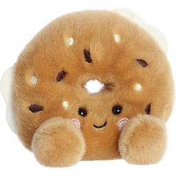 Aurora World Plush - Palm Pals - TONY EVERYTHING BAGEL (5 inch)