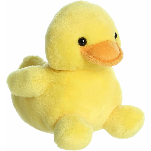 Aurora World Plush - Palm Pals - TUBBY RUBBER DUCKY (5 inch)