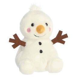 Aurora World Plush - Festive Palm Pals - TWIG SNOWMAN (5 inch)