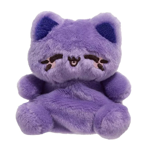 Aurora World Plush - Palm Pals - UBE MEOWCHI [Tasty Peach](5 inch)