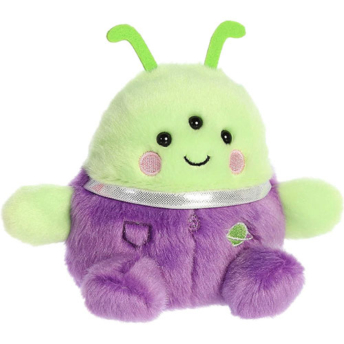 Aurora World Plush - Palm Pals - ZORG GREEN ALIEN (5 inch)