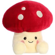 Aurora World Plush - Party Sized Palm Pals - AMANITA MUSHROOM (Medium - 8 inch)