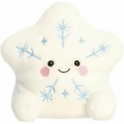 Aurora World Plush - Party Sized Festive Palm Pals - GLISTEN SNOWFLAKE (Medium - 8 inch)
