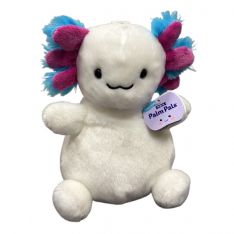 Aurora World Plush - Party Sized Palm Pals - JAX BLUEGILL AXOLOTL (Medium - 8 inch)