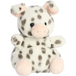 Aurora World Plush - Party Sized Palm Pals - PIGGLES SPOTTED PIGLET (Medium - 8 inch)