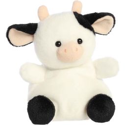 Aurora World Plush - Party Sized Palm Pals - SWEETIE COW (Medium - 8 inch)