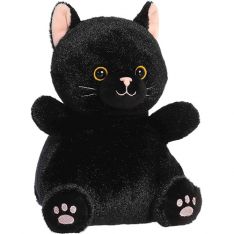 Aurora World Plush - Party Sized Palm Pals - TWILIGHT BLACK CAT (Medium - 8 inch)