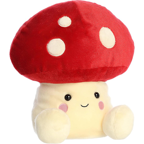 Aurora World Plush - Party Sized Palm Pals - AMANITA MUSHROOM (Large - 13 inch)