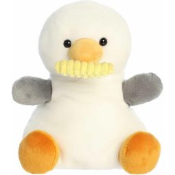 Aurora World Plush - Party Sized Palm Pals - BUOY SEAGULL WITH FRY (Large - 13 inch)