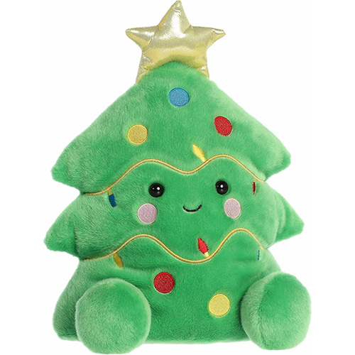 Aurora World Plush - Party Sized Palm Pals - DOUGLAS CHRISTMAS TREE (Large - 13 inch)