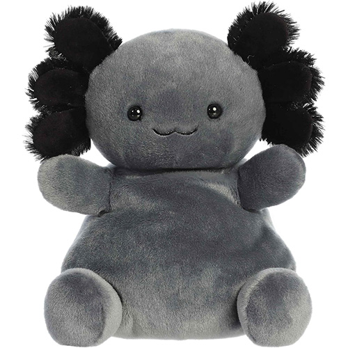 Aurora World Plush - Party Sized Palm Pals - ONYX AXOLOTL (Large - 13 inch)