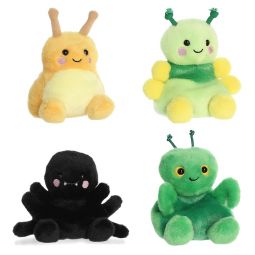 Aurora World Plush - Palm Pals - SET OF 4 INSECTS [Emily, Ivy, Kai & Penny Mae](5 inch)