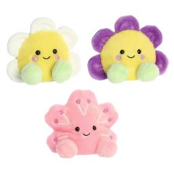 Aurora World Plush Palm Pals - SET OF 3 PLANTS [Deon Daisy, Fallon Flower & Hana](5 inch)