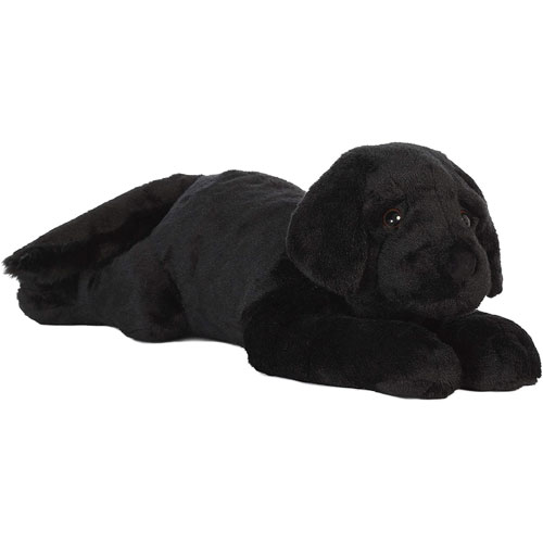 Aurora World Plush - Super Flopsie - BLACK LABRADOR (28 inch)