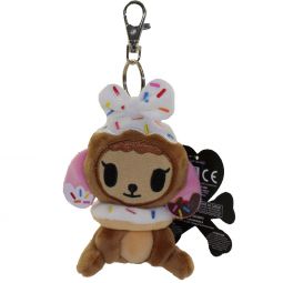 Aurora World Plush - Tokidoki Donutella - DONUTINA (Clip-On - 4.5 inch)