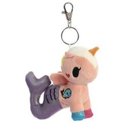 Aurora World Plush - Tokidoki Mermicorno Series 3 - PERLINA (Metal Key Clip - 4.5 inch)