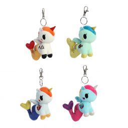 Aurora World Plush - Tokidoki Mermicorno Series 5 - SET OF 4 (Jade, Sea Green, Acquaria +1)(4.5 inch