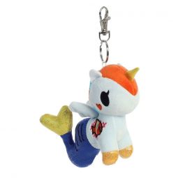 Aurora World Plush - Tokidoki Mermicorno Series 5 - ACQUARIA (Metal Key Clip - 4.5 inch)