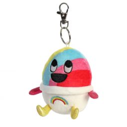 Aurora World Plush - Tokidoki Unicorno Pool Party - SNO CONE (Metal Key Clip - 4.5 inch)