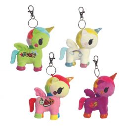 Aurora World Plush - Tokidoki Unicorno Series 4 - SET OF 4 (Fruttina, Lulu, Star Fairy +1)(4.5 inch)