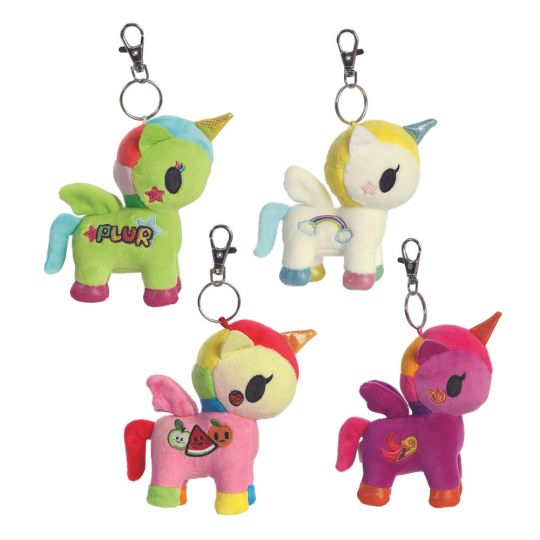 Aurora World Plush - Tokidoki Unicorno Series 4 - SET OF 4 (Fruttina, Lulu,  Star Fairy +1)(4.5 inch):  - Toys, Plush, Trading Cards,  Action Figures & Games online retail store shop sale