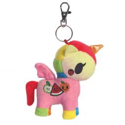 Aurora World Plush - Tokidoki Unicorno Series 4 - FRUTTINA (Metal Key Clip - 4.5 inch) Aurora World Plush - Tokidoki Unicorno Series 4 - FRUTTINA (Metal Key Clip - 4.5 inch)