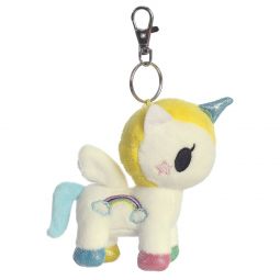 Aurora World Plush - Tokidoki Unicorno Series 4 - STAR FAIRY (Metal Key Clip - 4.5 inch)