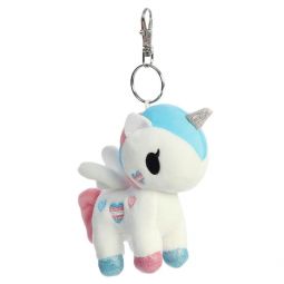 Aurora World Plush - Tokidoki Unicorno Series 5 - MARSHA (Metal Key Clip - 4.5 inch)