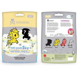 Aurora World Plush - Tokidoki Toki Mochi Sky Unicorno - BLIND BAG [1 Random Plush Clip-On](4.5 inch)