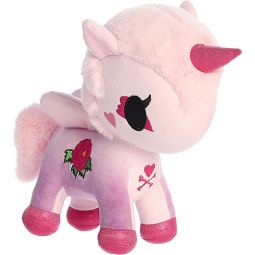 Aurora World Plush - Tokidoki Flower Power - PEONY UNICORNO (Small - 7.5 inch)