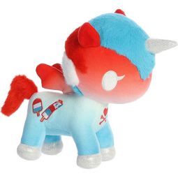Aurora World Plush - Tokidoki Frozen Treats - SUMMER-CICLE UNICORNO (Small - 7.5 inch)
