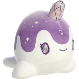 Aurora World Plush - Tasty Peach - AMETHYST CRYSTAL NOMWHAL (7 inch)