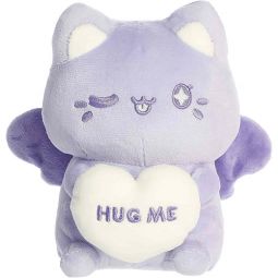 Aurora World Plush - Tasty Peach - HUG ME CANDY HEART MEOWCHI (7 inch)
