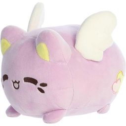 Aurora World Plush - Tasty Peach - LAVENDER CANDY HEART MEOWCHI (7 inch)