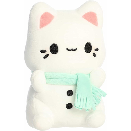 Aurora World Plush - Tasty Peach - MINT SNOWMAN MEOWCHI (7 inch)