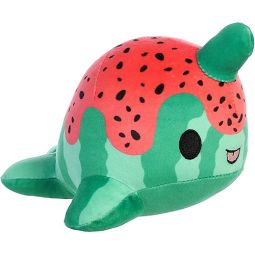 Aurora World Plush - Tasty Peach - WATERMELON NOMWHAL (7 inch)