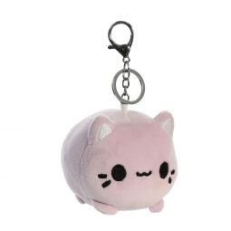 Aurora World Clip-On Plush - Tasty Peach - TARO MEOWCHI (Key Clip - 3.5 inch)