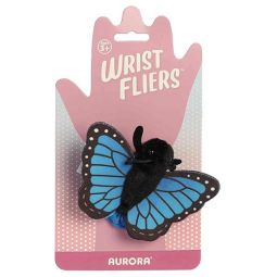 Aurora World Plush - Wrist Fliers - BLUE MORPHO BUTTERFLY [5 inch]