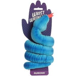 Aurora World Plush - Snake Wrist Wranglers - BLUE PIT VIPER [8 inch][34 inches stretched]