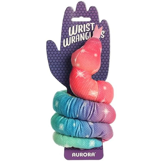 Aurora World Plush - Snake Wrist Wranglers - RAINBOW DREAMS SNAKE [8 inch][34 inches stretched]