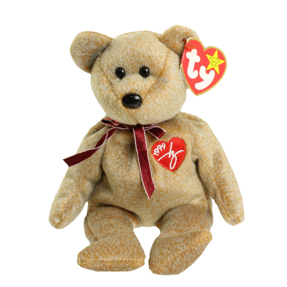 TY Beanie Baby - 1999 SIGNATURE BEAR (8.5 inch)