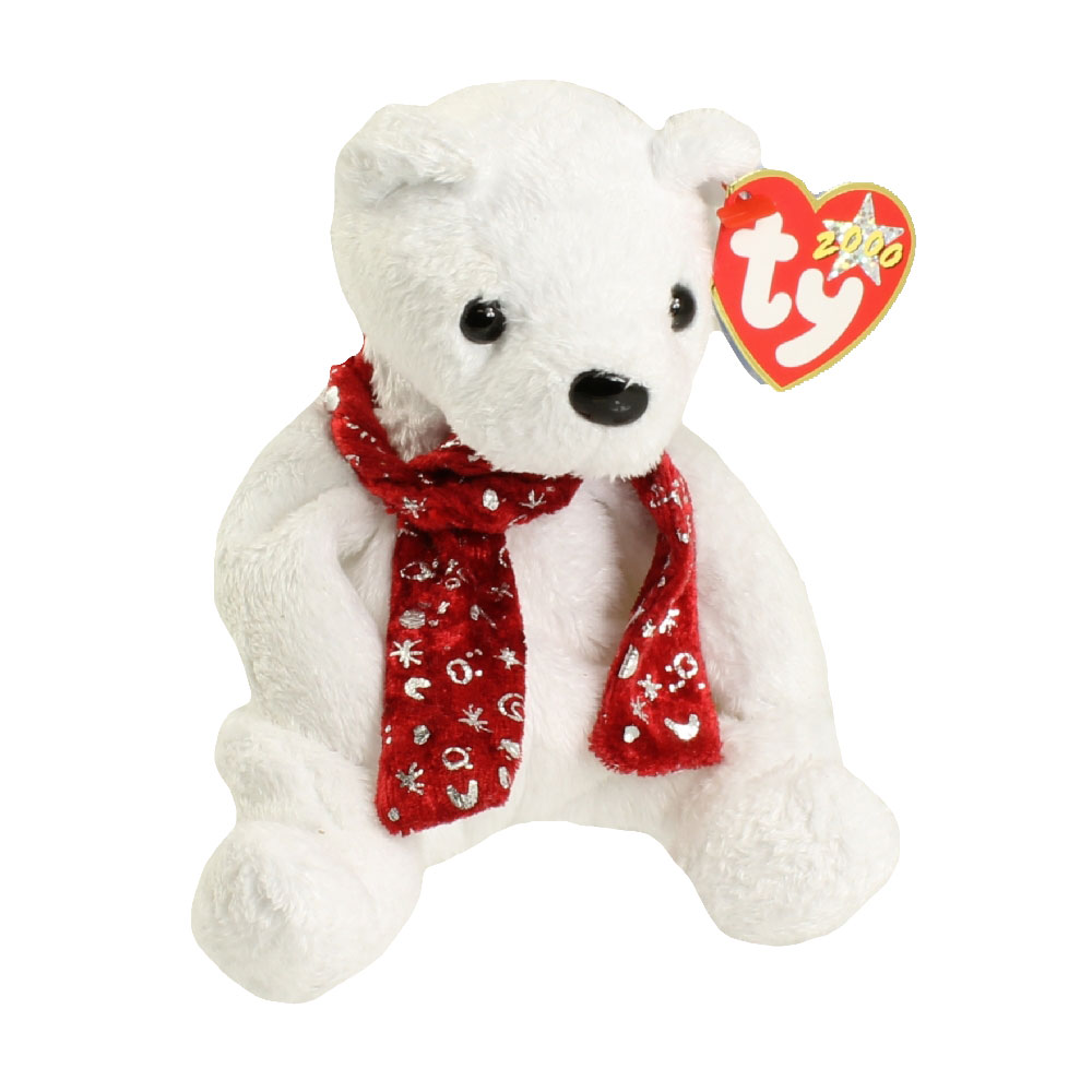 TY Beanie Baby - 2000 HOLIDAY TEDDY (8 