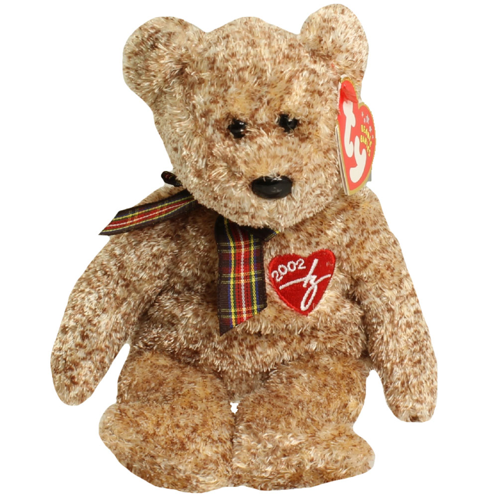 TY Beanie Baby - 2002 SIGNATURE BEAR (8.5 inch 