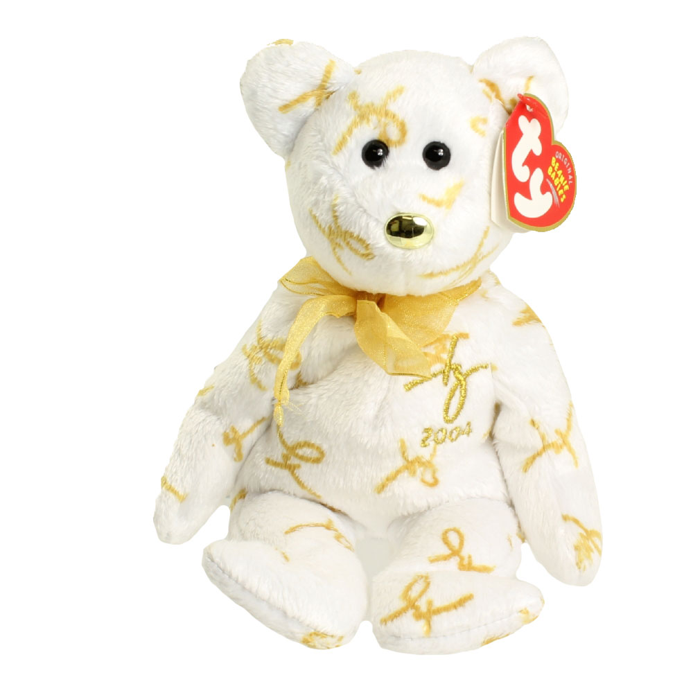 TY Beanie Baby - 2004 SIGNATURE BEAR (8.5 inch)