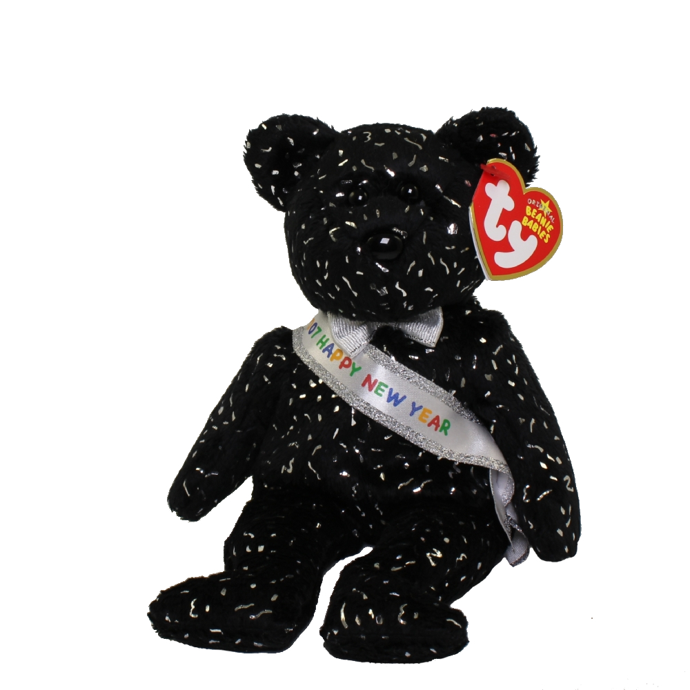 TY Beanie Baby - 2007 the New Years Bear (Internet Exclusive) (8 inch)