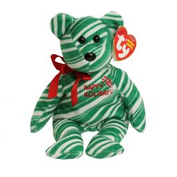 TY Beanie Baby - 2007 HOLIDAY TEDDY (Green Version) (8.5 inch)