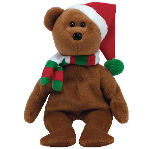 TY Beanie Baby 2008 HOLIDAY TEDDY the Bear 9 inch BBToyStore Toys Plush Trading Cards Action Figures Games online retail store shop sale
