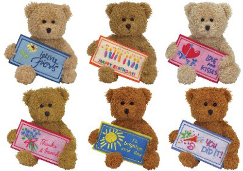 TY Beanie Babies - GREETINGS COLLECTION (Set of 6 ) (5.5 inch)
