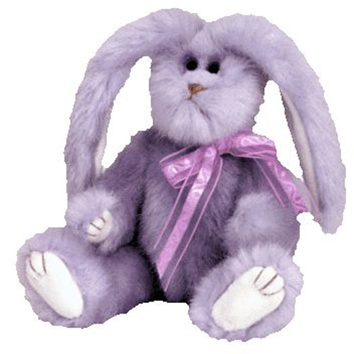 Ty Attic Treasures Collection Azalea 6093 Lavender Bunny Rabbit 1999 Retired for sale online 