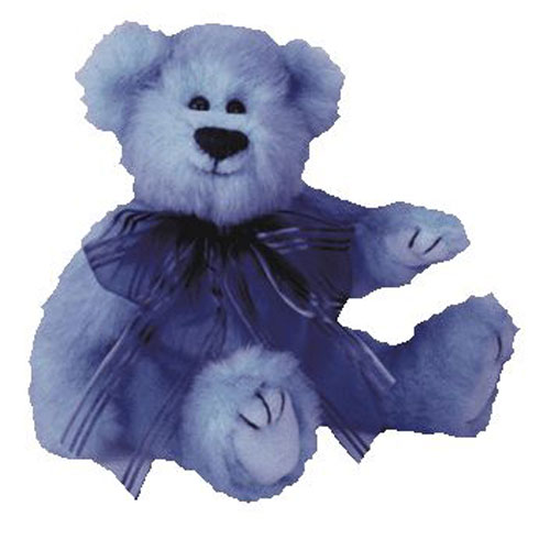 TY Attic Treasure - AZURE the Bear (8.5 inch)